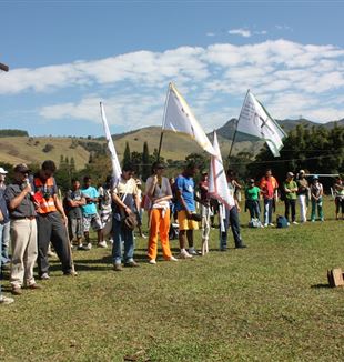 Peregrinação dos universitários ao Santuário de Aparecida, 2009.