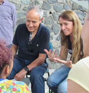 Julián Carrón e Paola Cigarini