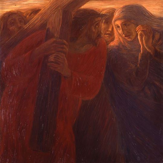 Cena da Via Sacra de Gaetano Previati