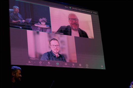 O painel sobre IA (©Companhia das Obras)