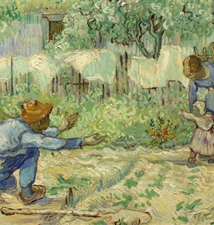 “Primeiros Passos”, de Van Gogh.